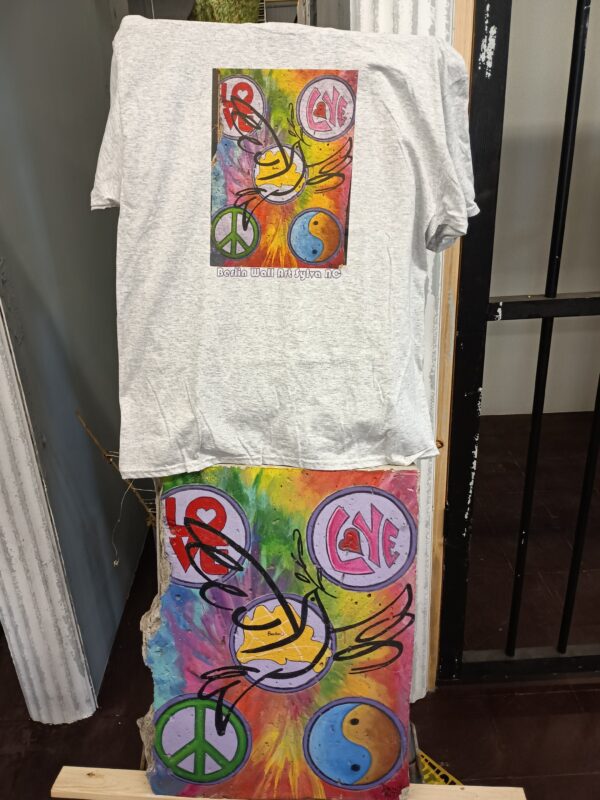 Peace And Love T Shirt